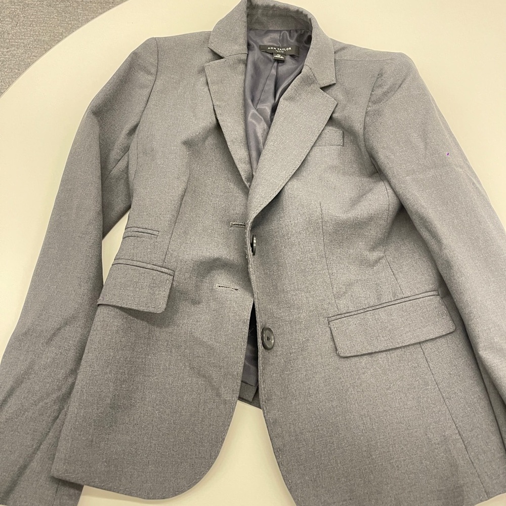 Gray Blazer from Ann Taylor